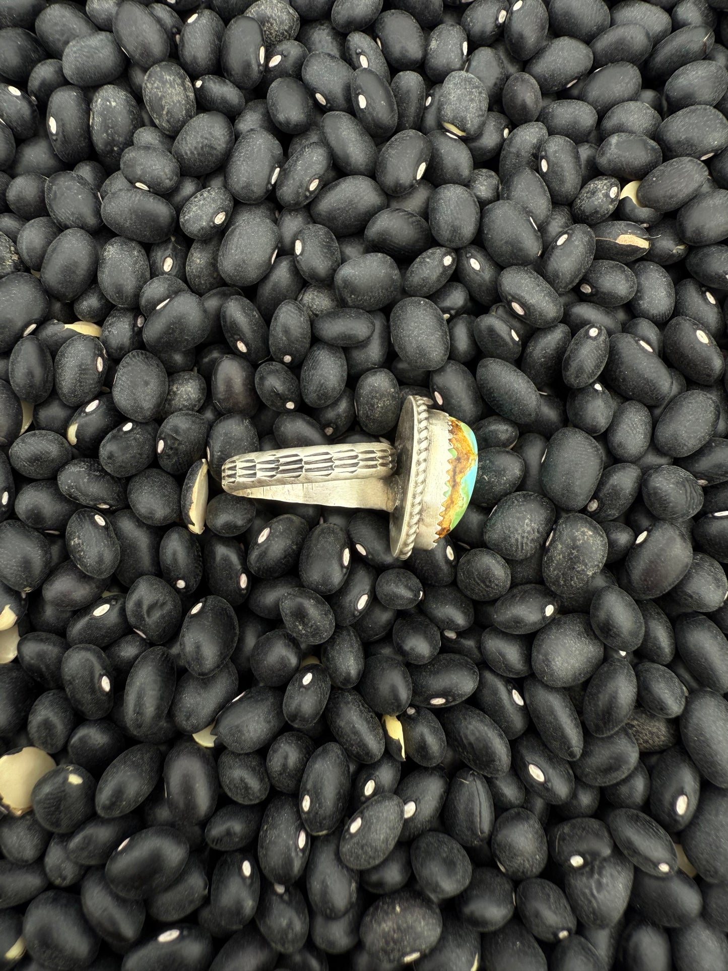 Chris Etsitty Adjustable Sonoran Gold Ring