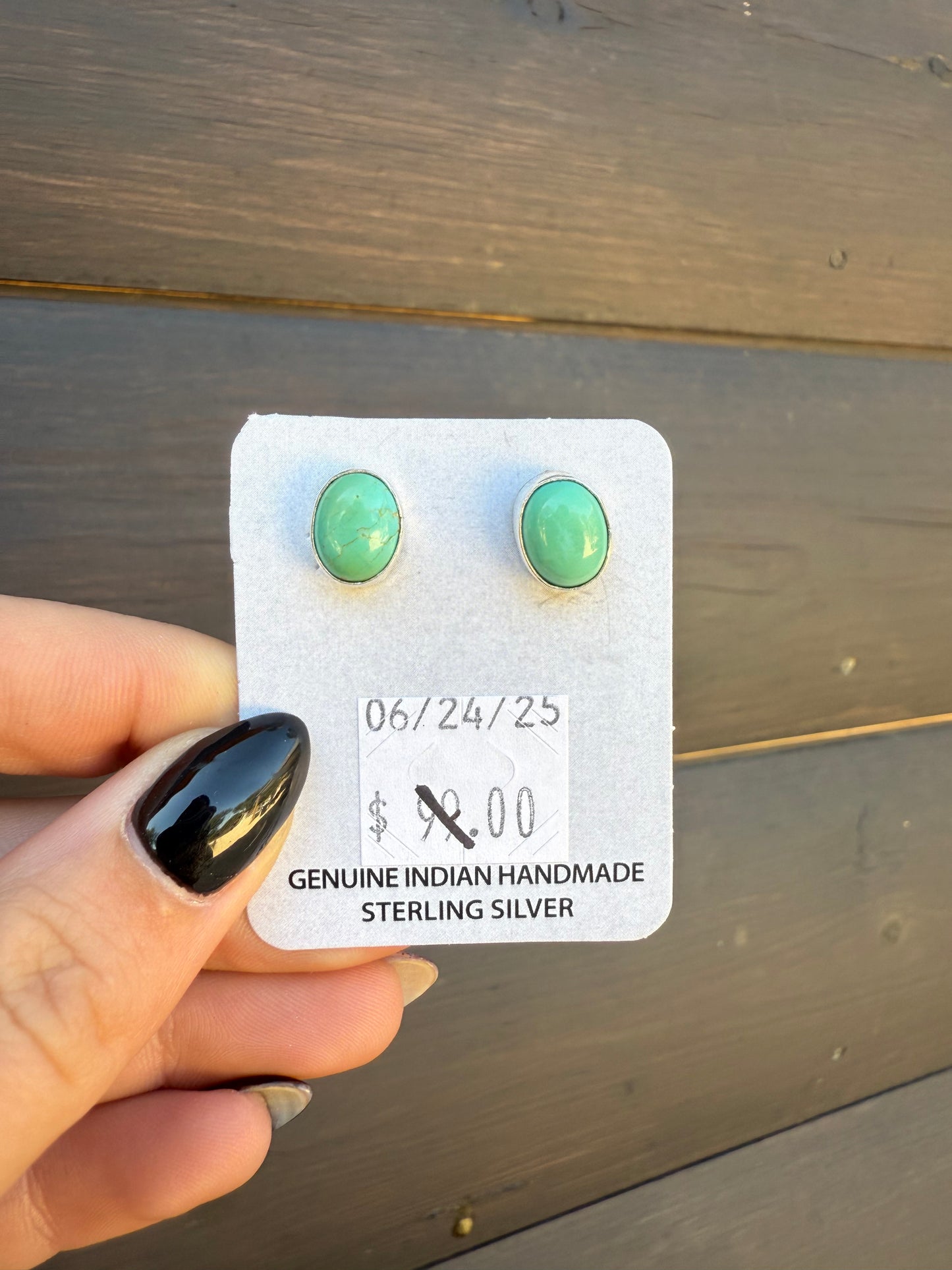 Green Kingman Dainty Studs