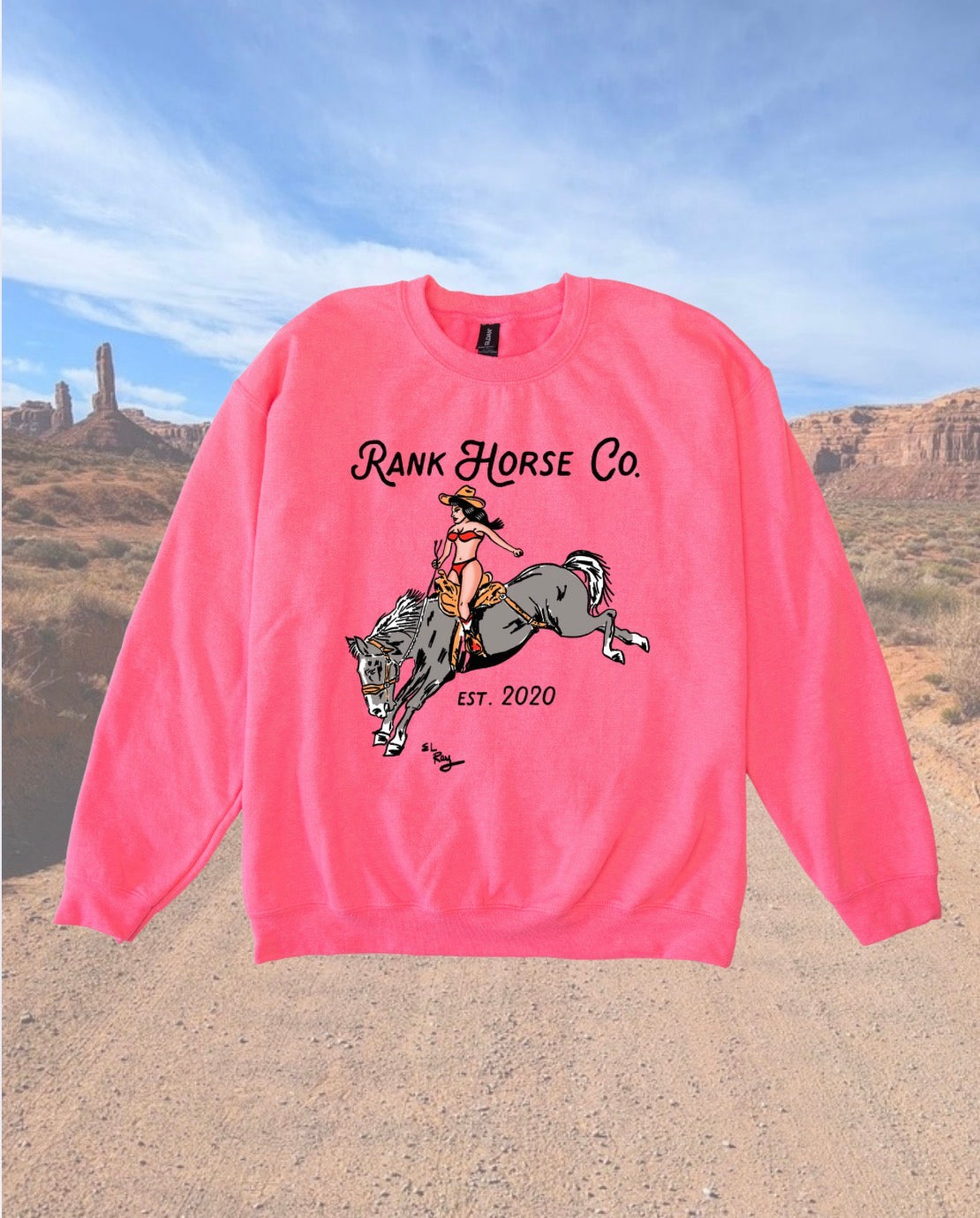 Rank Horse Co OG Logo Crewneck Sweatshirt • 3 Colors