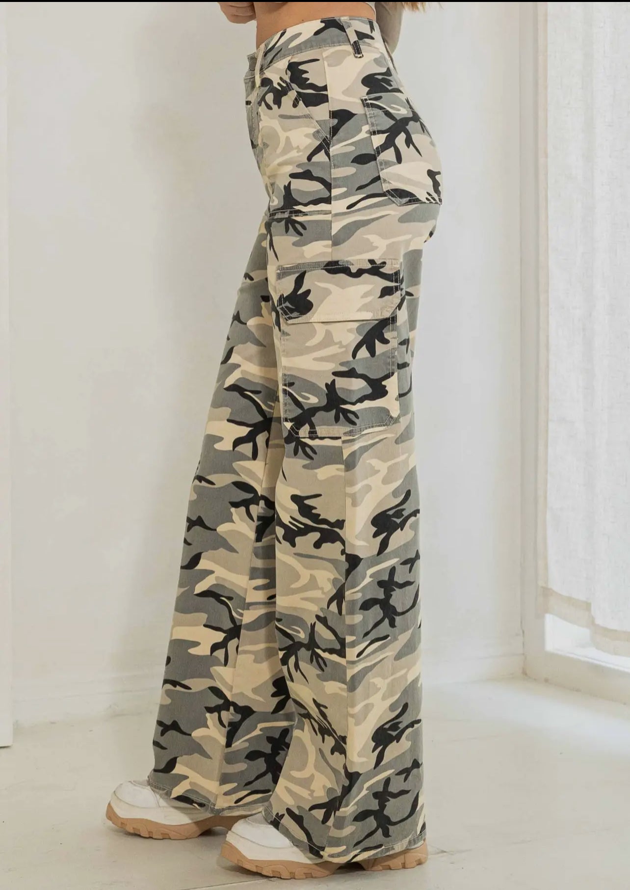 Camo Love Cargo Pants (Sizes 3/25 & 11/29 left)