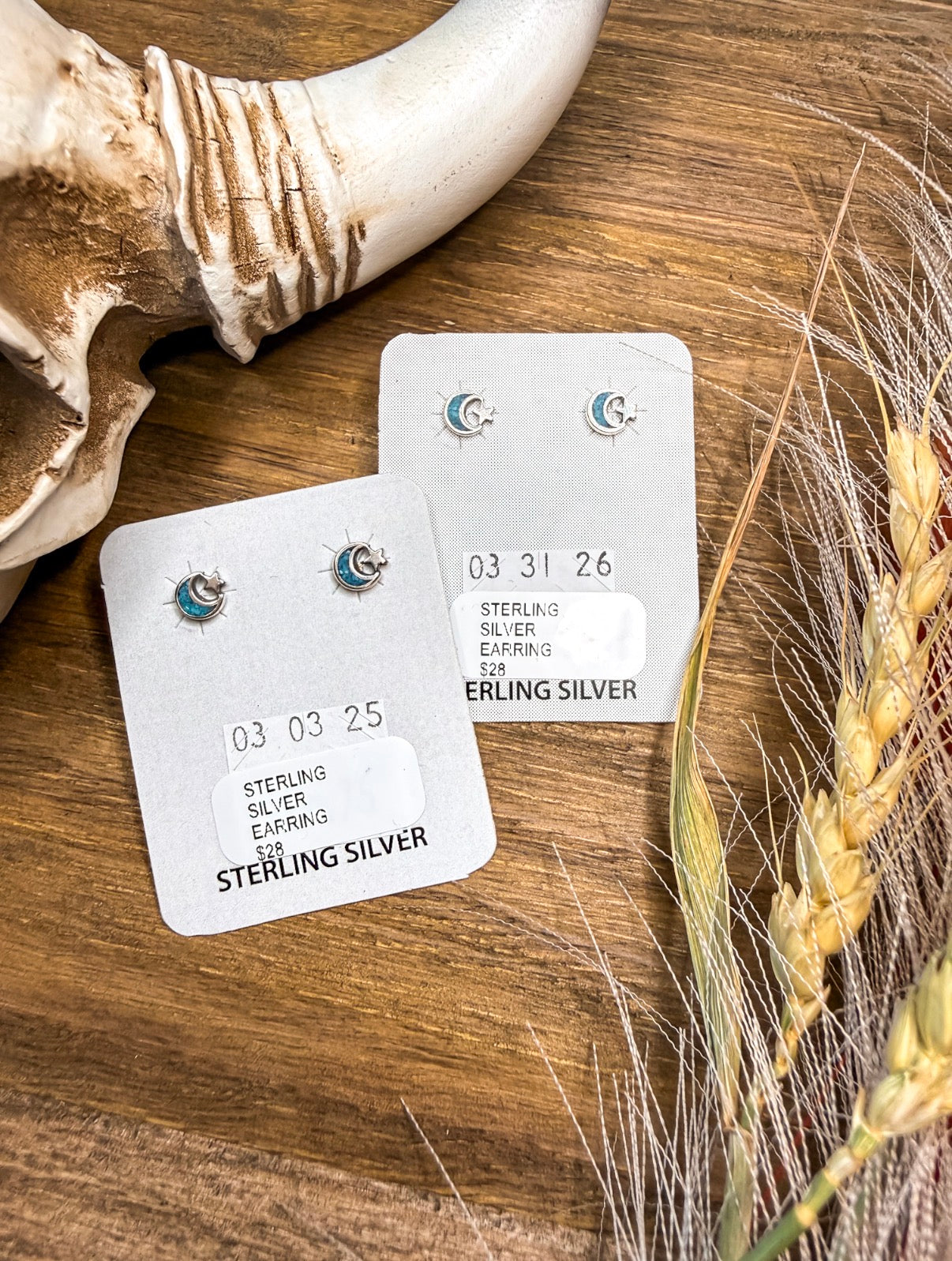 The Moon + Stars Studs