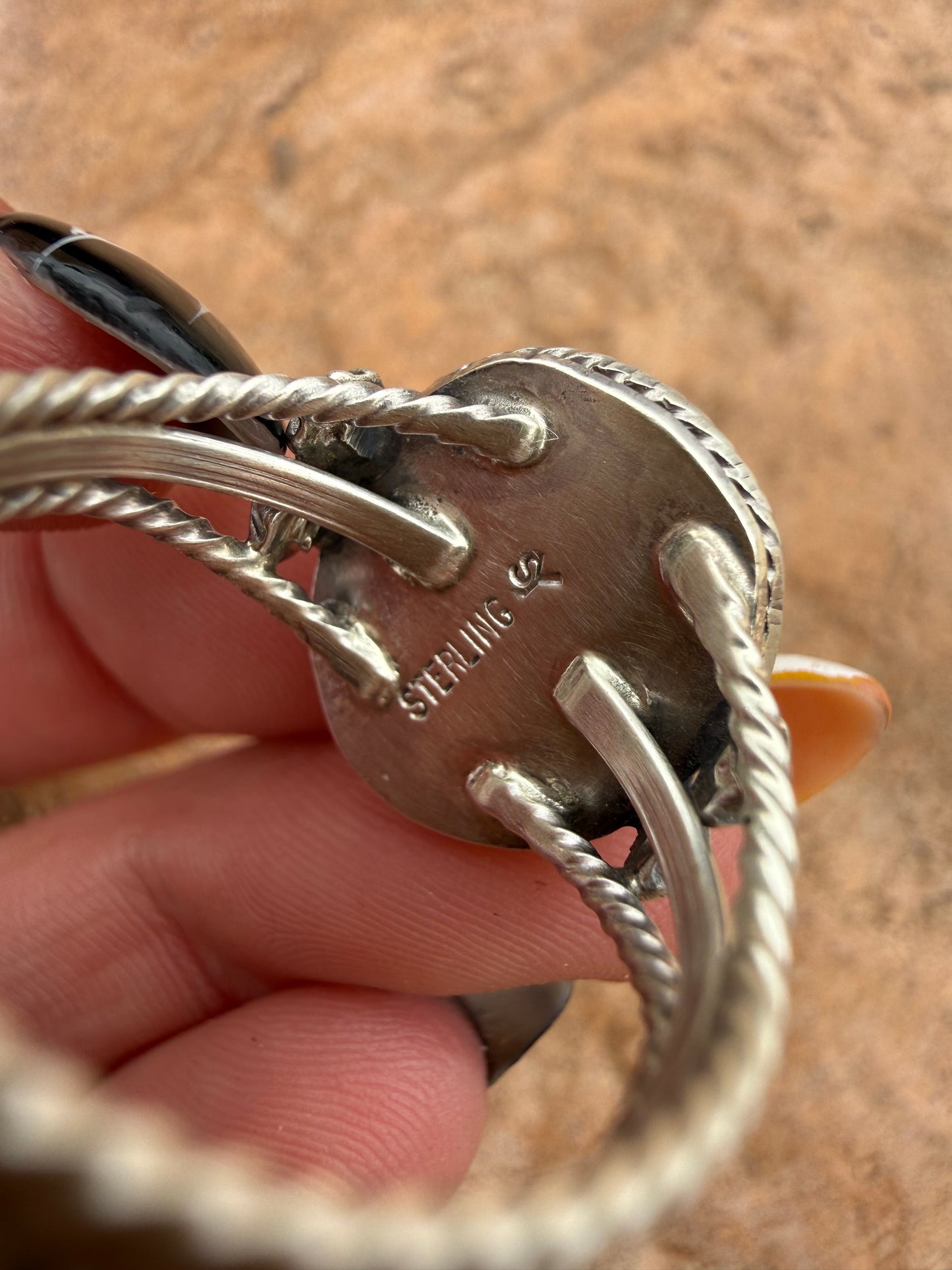 Samuel Yellowhair Sonoran Gold Rings