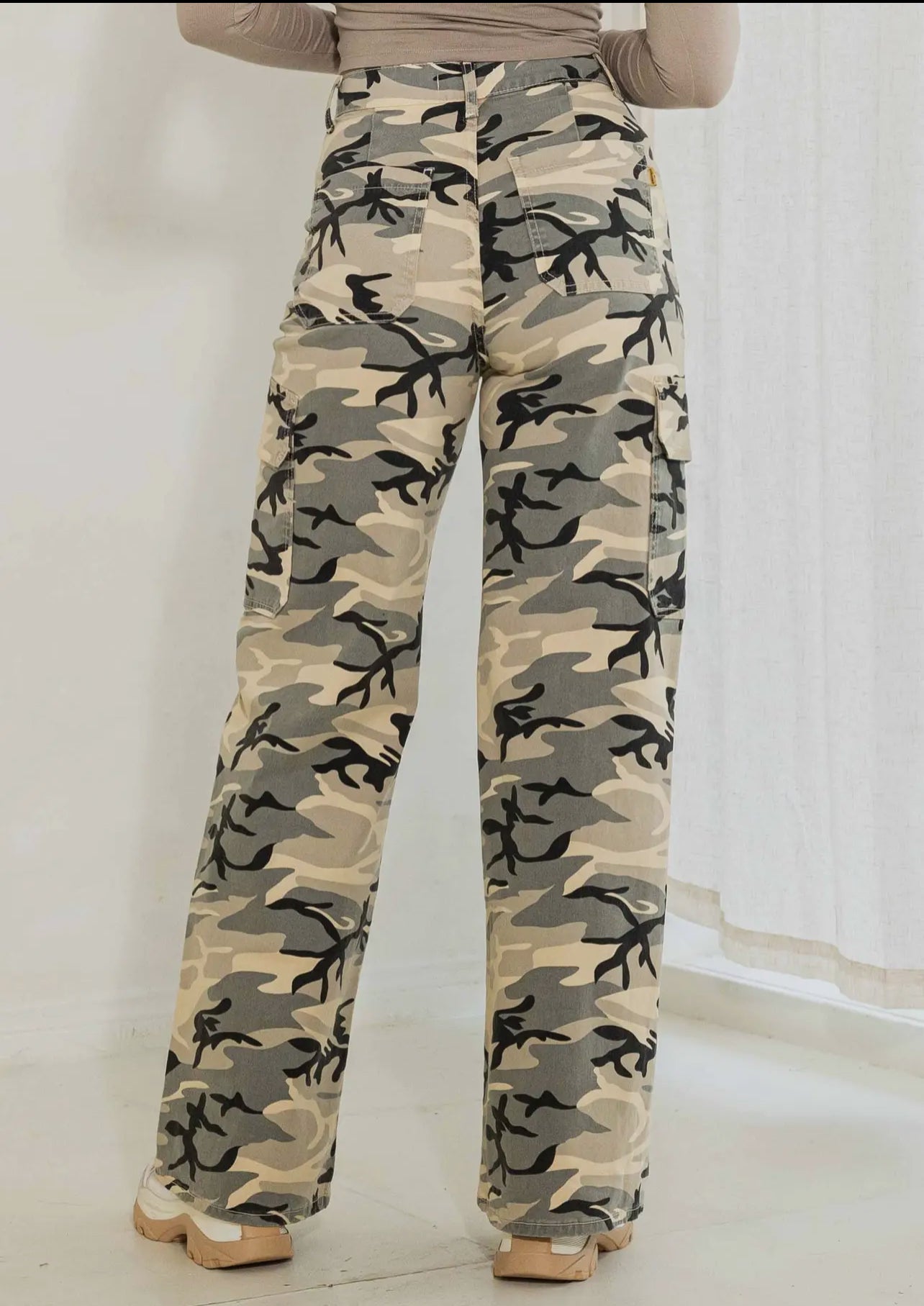 Camo Love Cargo Pants (Sizes 3/25 & 11/29 left)