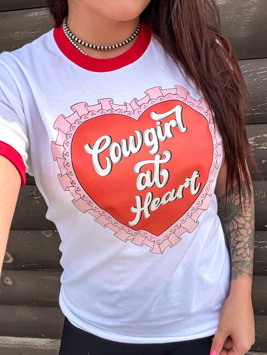 Cowgirl At Heart Tee