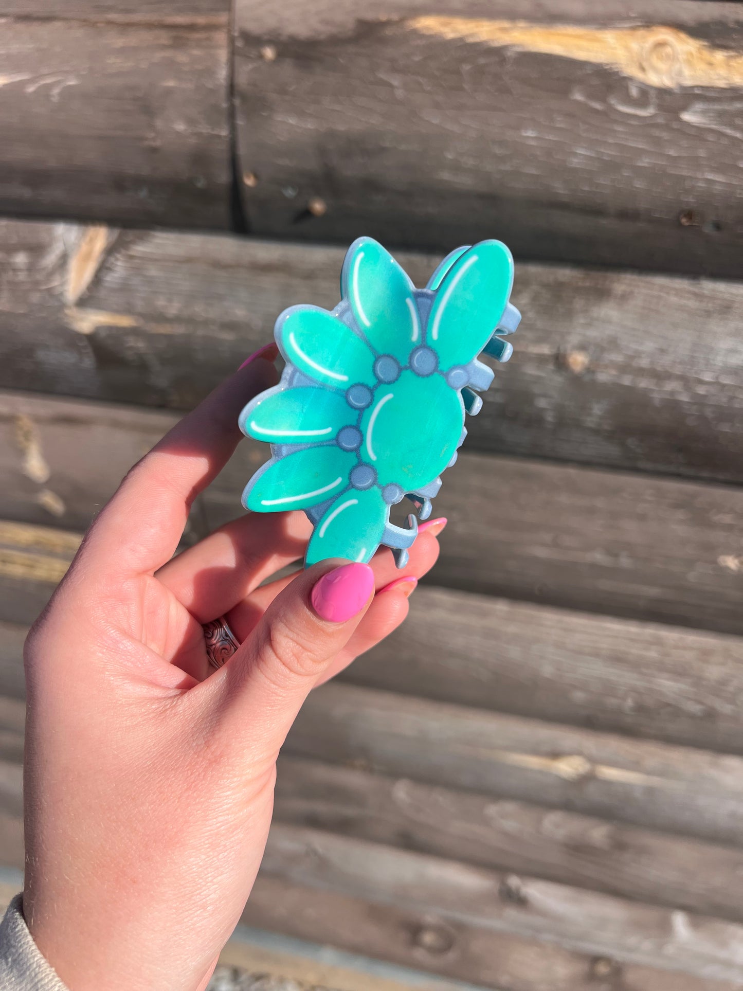 Half Cluster Claw Clip