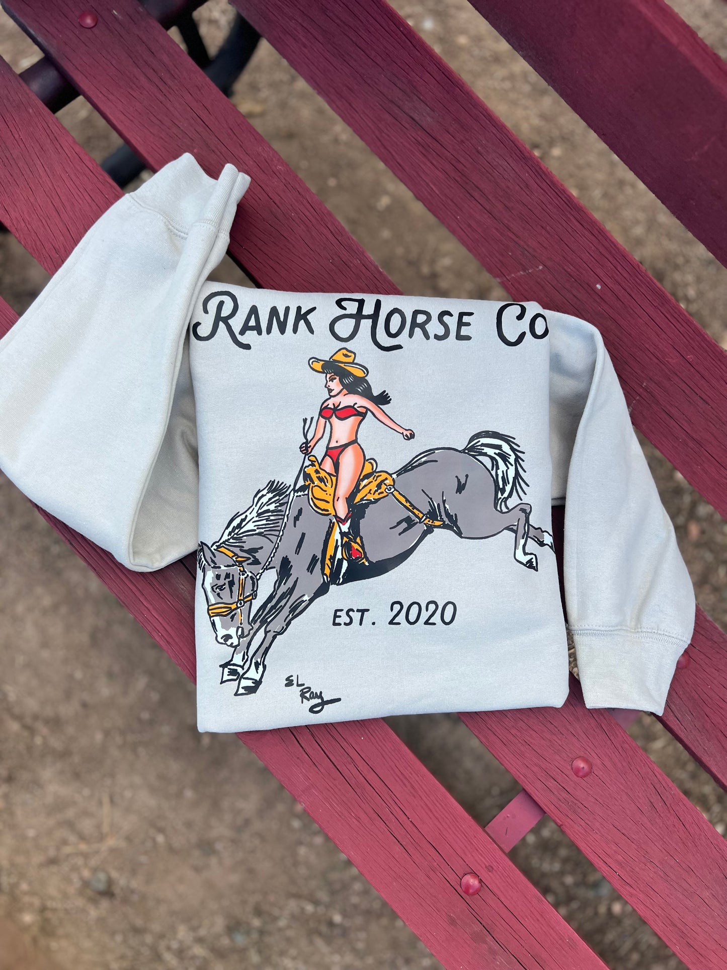 Rank Horse Co. Logo crewneck