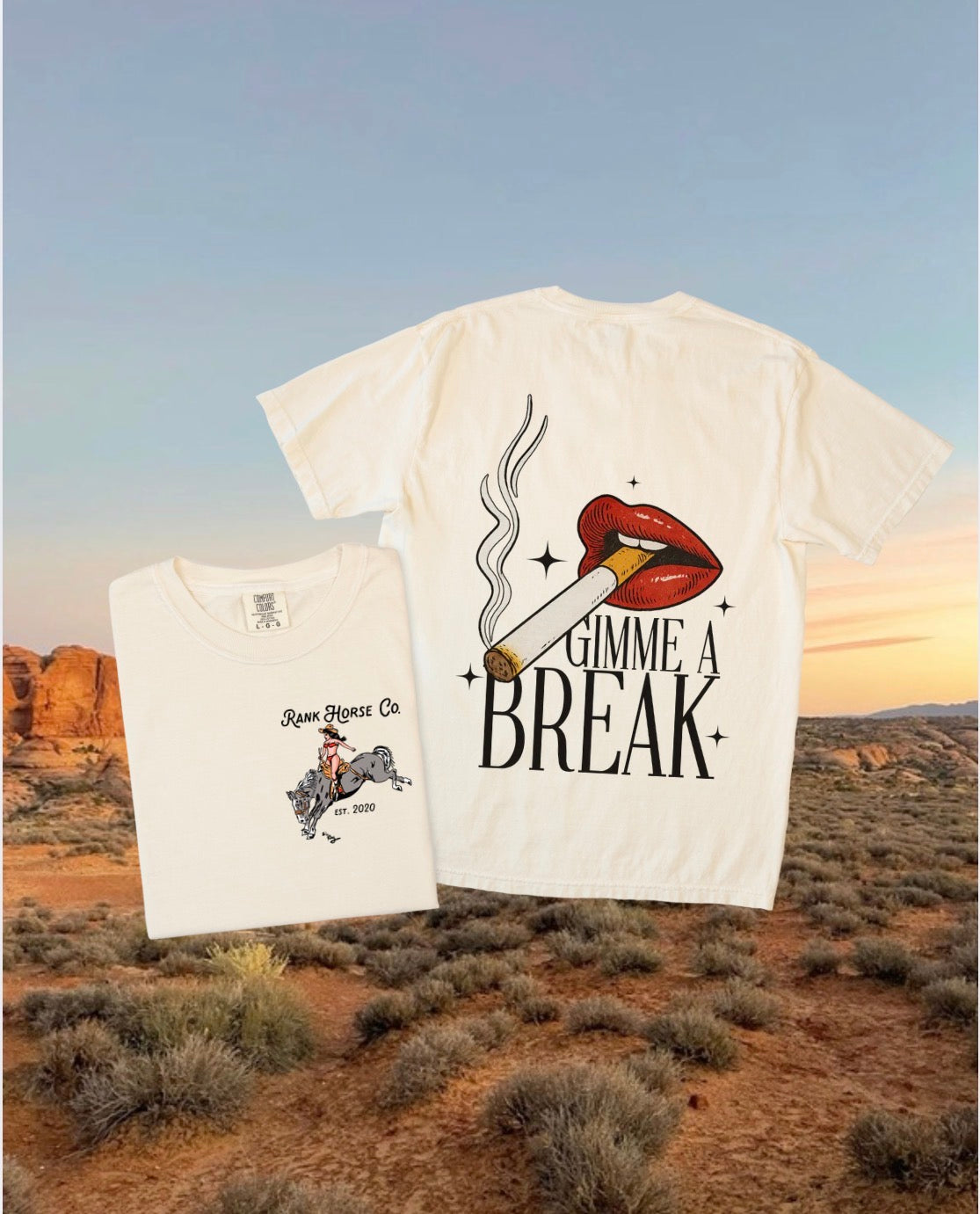 Gimme A Break Tee • Back Design