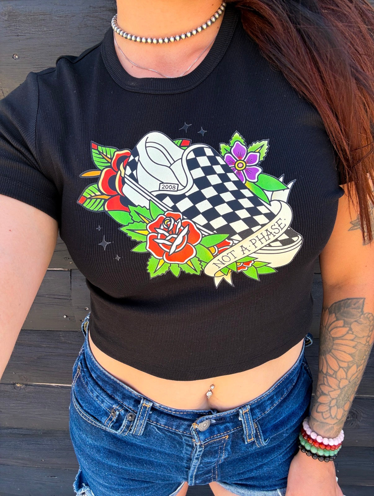 Not A Phase Baby Tee • PREORDER