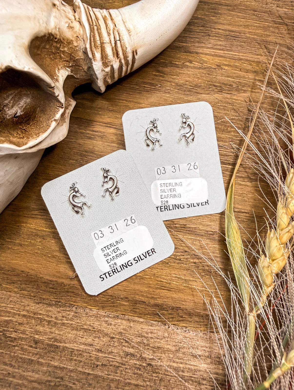 The Kokopelli Studs
