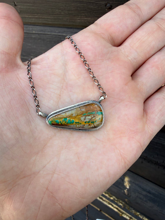 Arthur Brugge 18” Boulder Turquoise Necklace