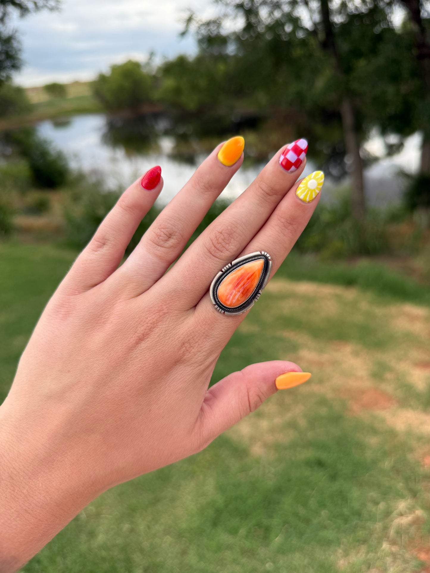 Size 6.5 Spiny Oyster Ring