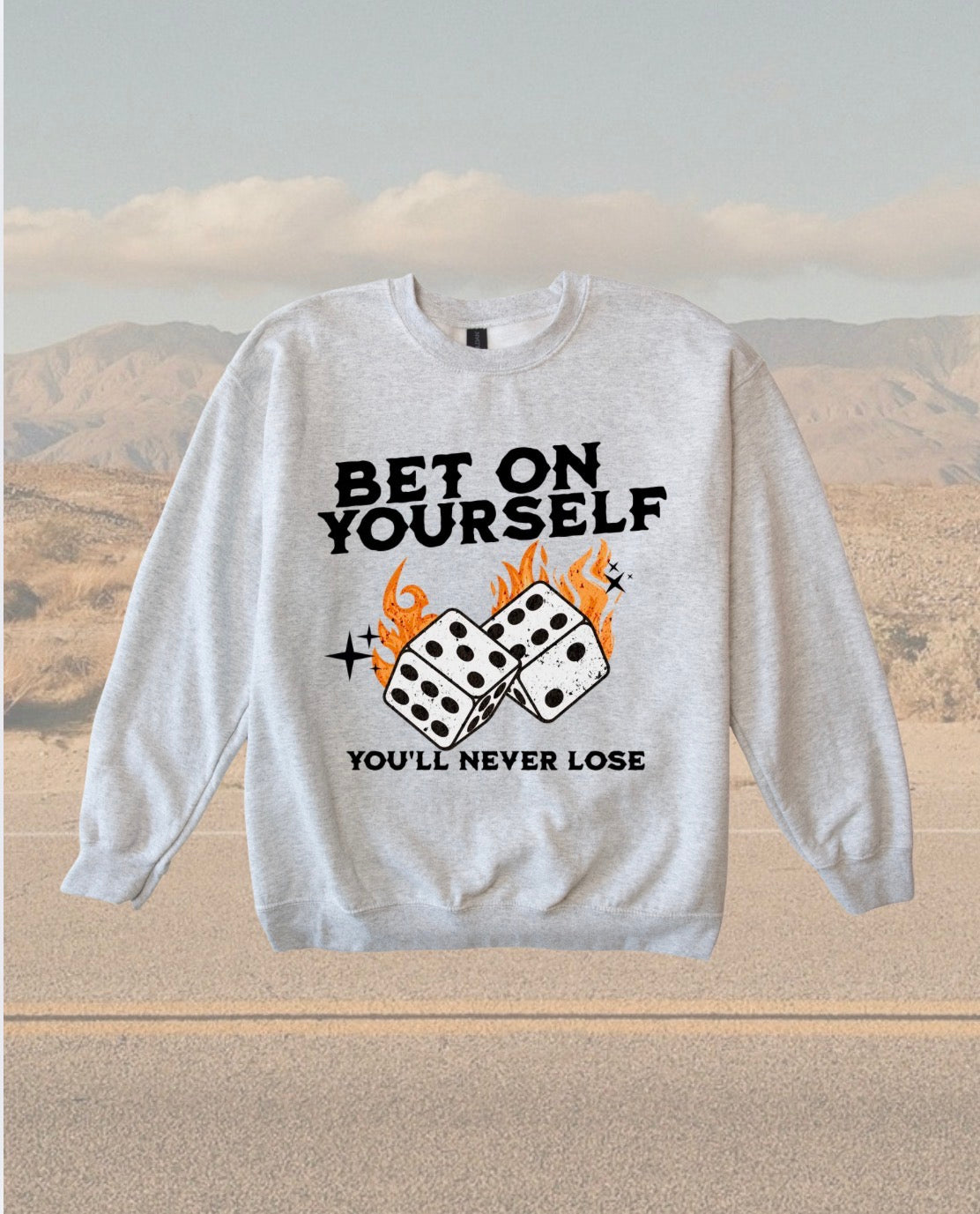 Bet On Yourself Crewneck Sweatshirt • 2 Colors