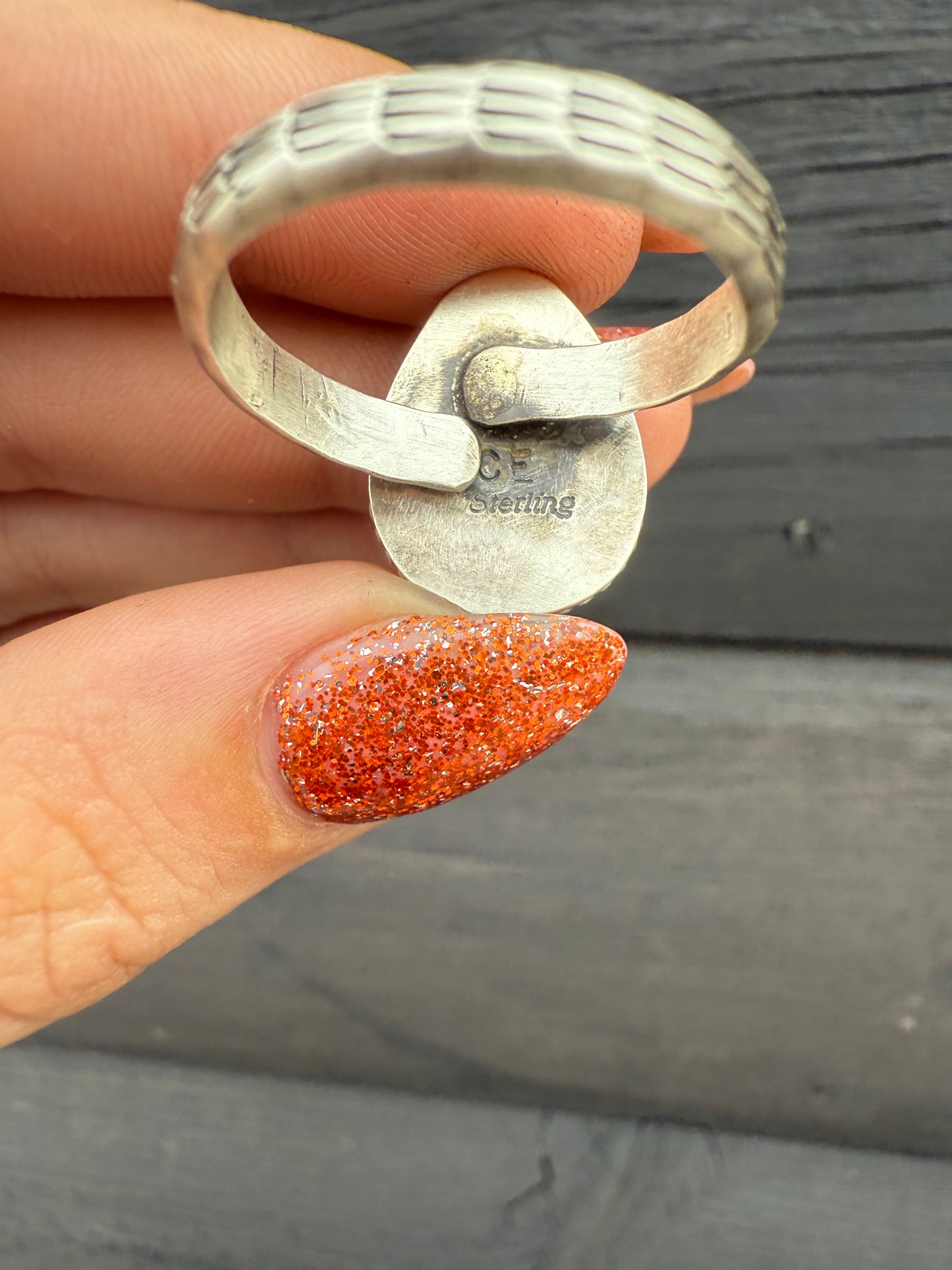 Chris Etsitty Adjustable Sonoran Gold Ring