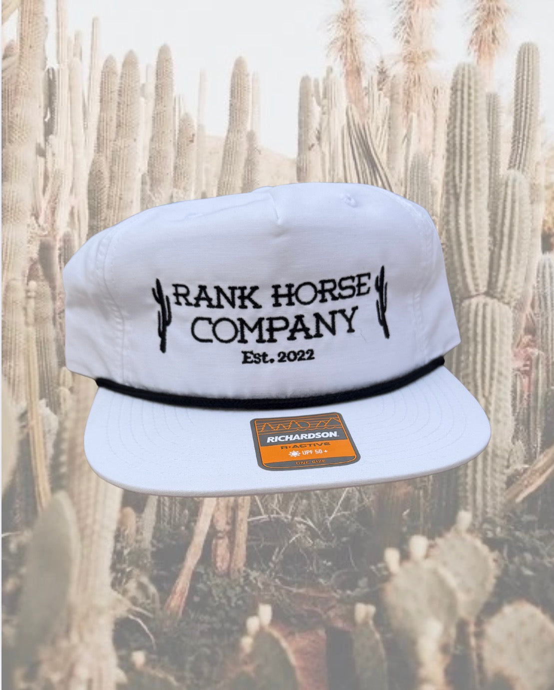 Rank Horse Company Cap • White