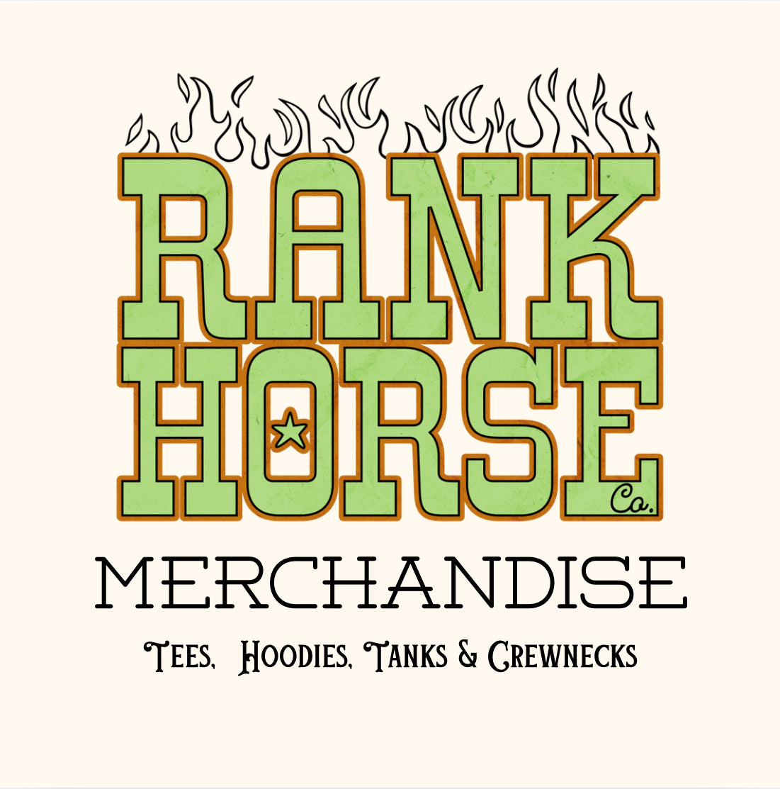 Rank Horse Co Merchandise