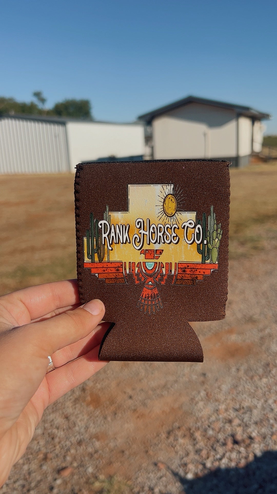 Thunderbird Logo Koozie