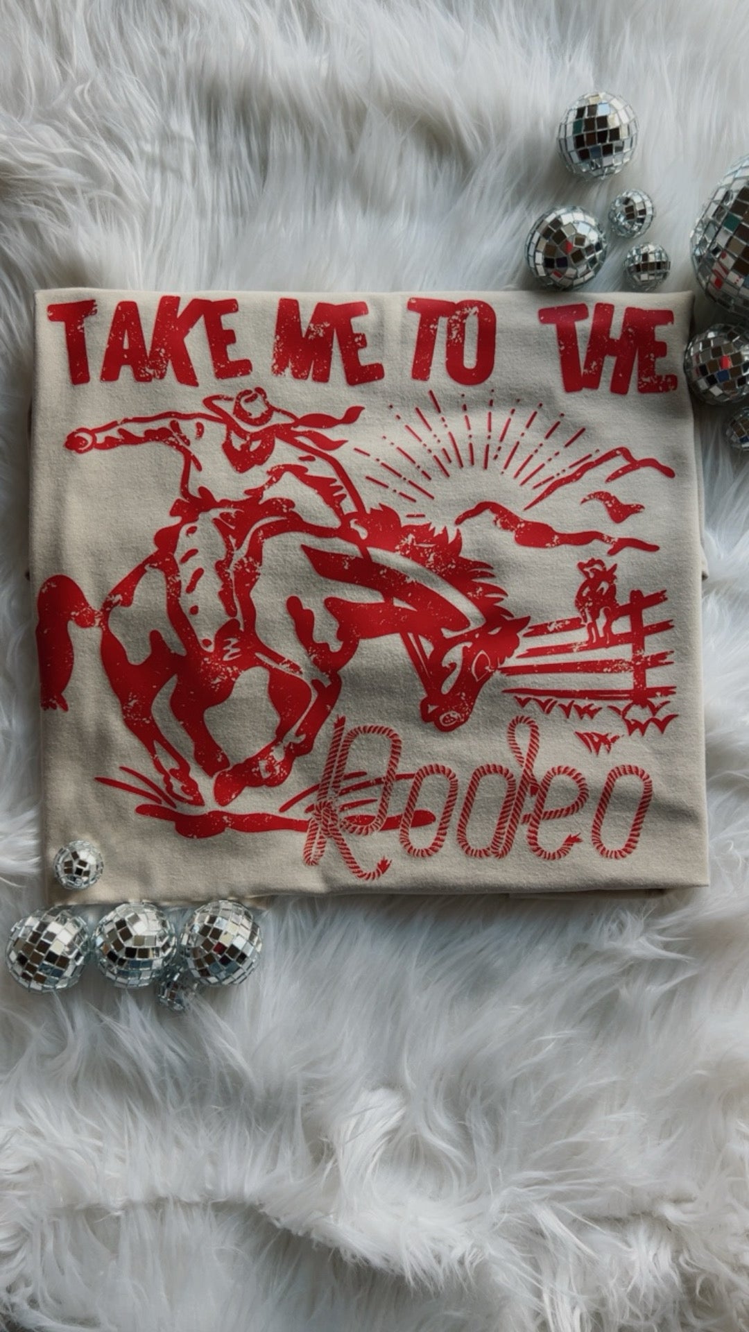 Take me to the rodeo tee