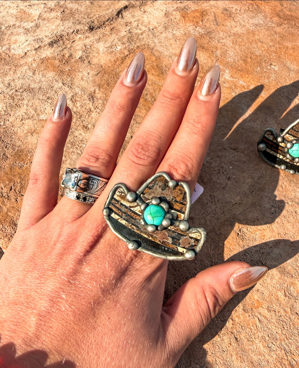 Art By Amy Adjustable Cowboy Hat Rings