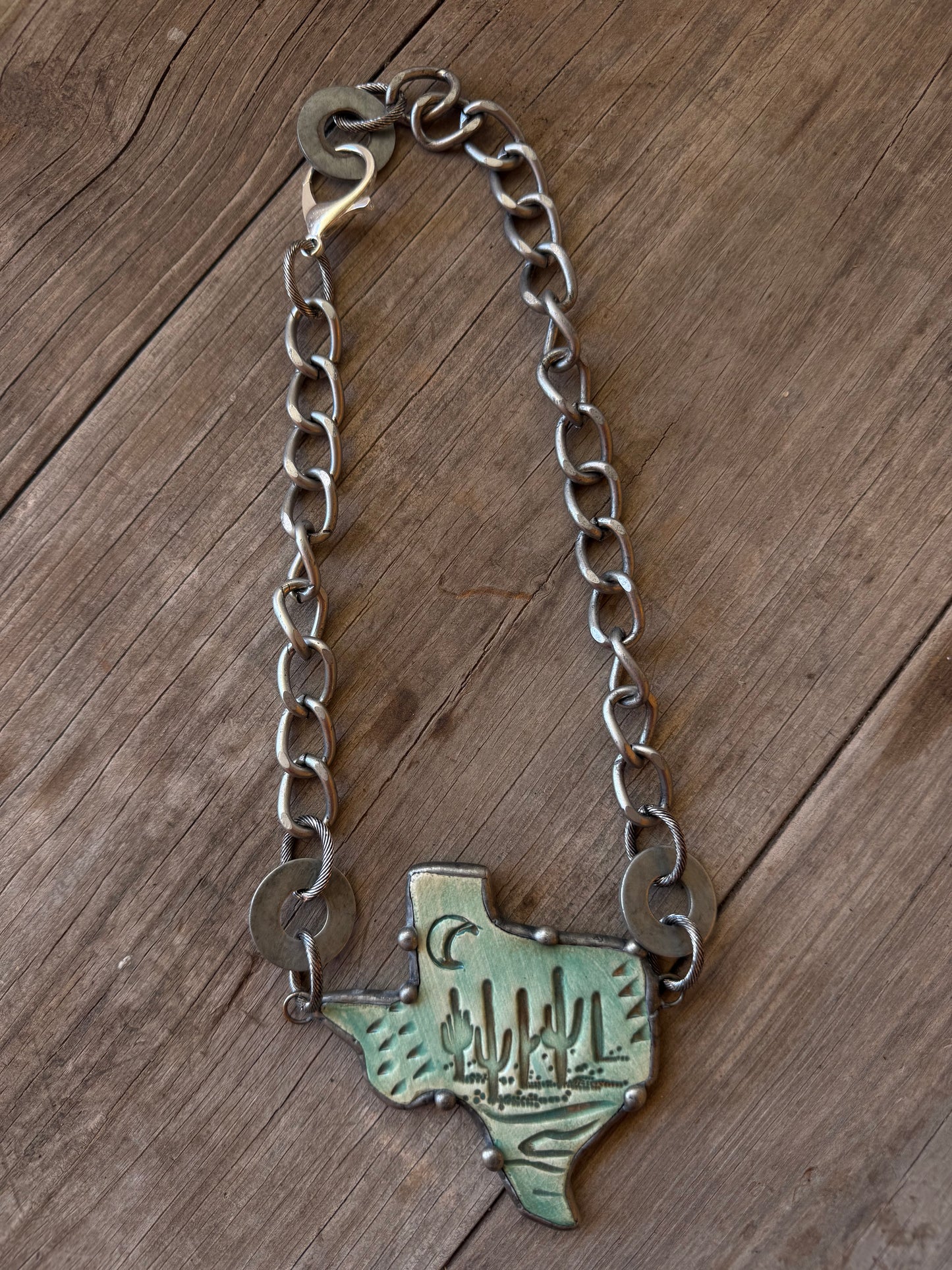 Art By Amy Texas Necklace