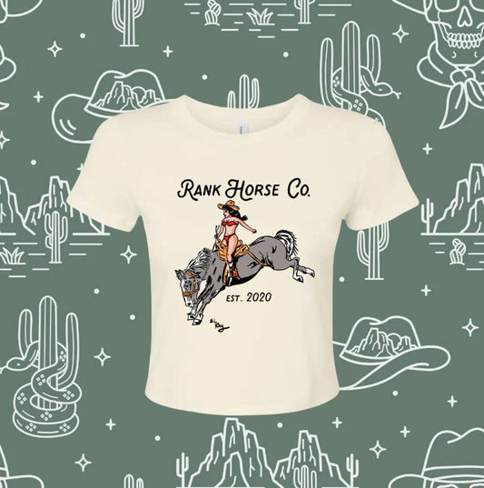 Rank Horse Co OG Logo Baby Tee