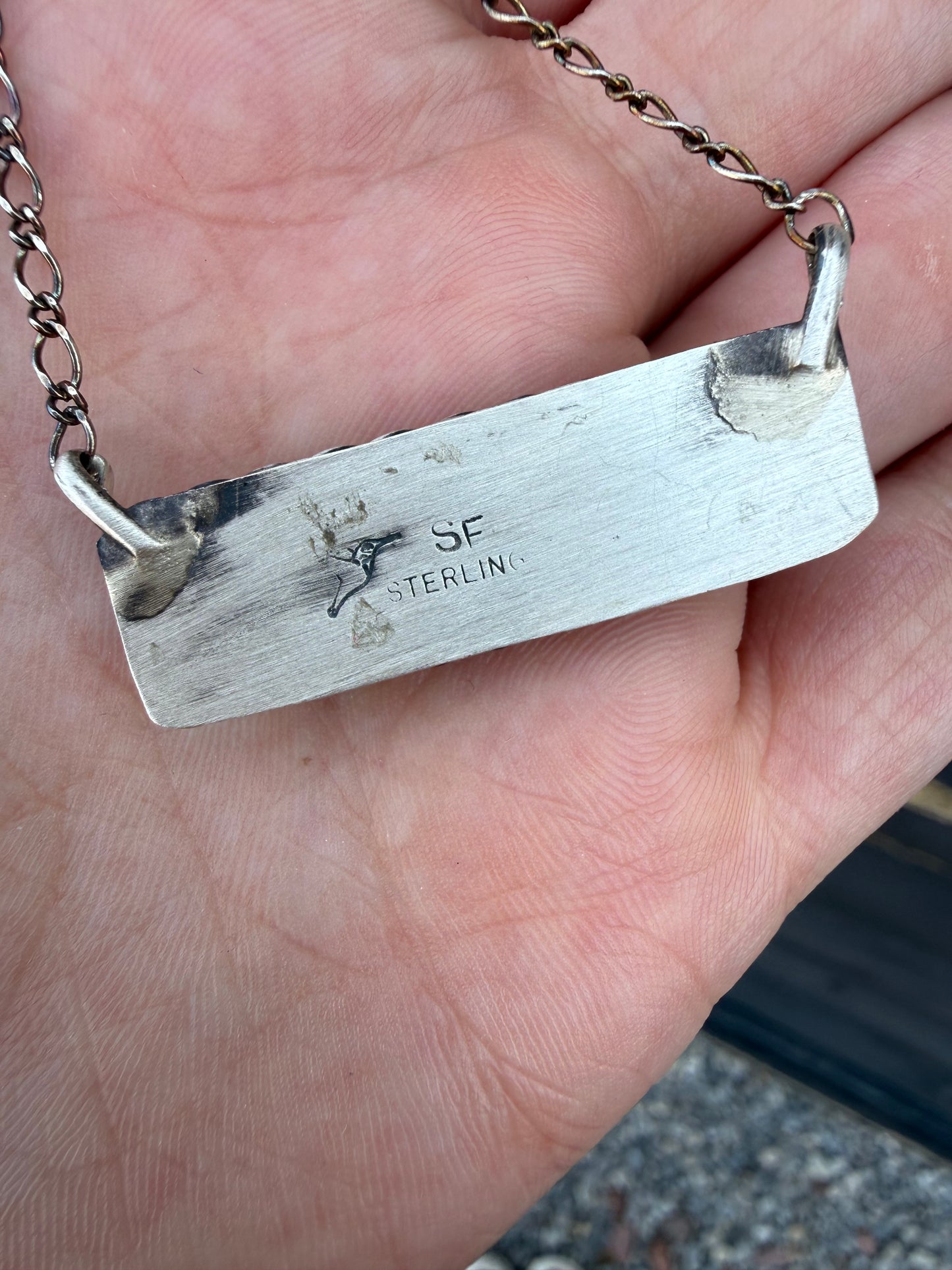 Steve Francisco 18” Mine 8 Bar Necklace