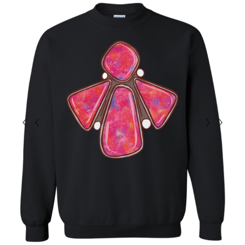 The Jewel Collection - Pink Stone Crewneck