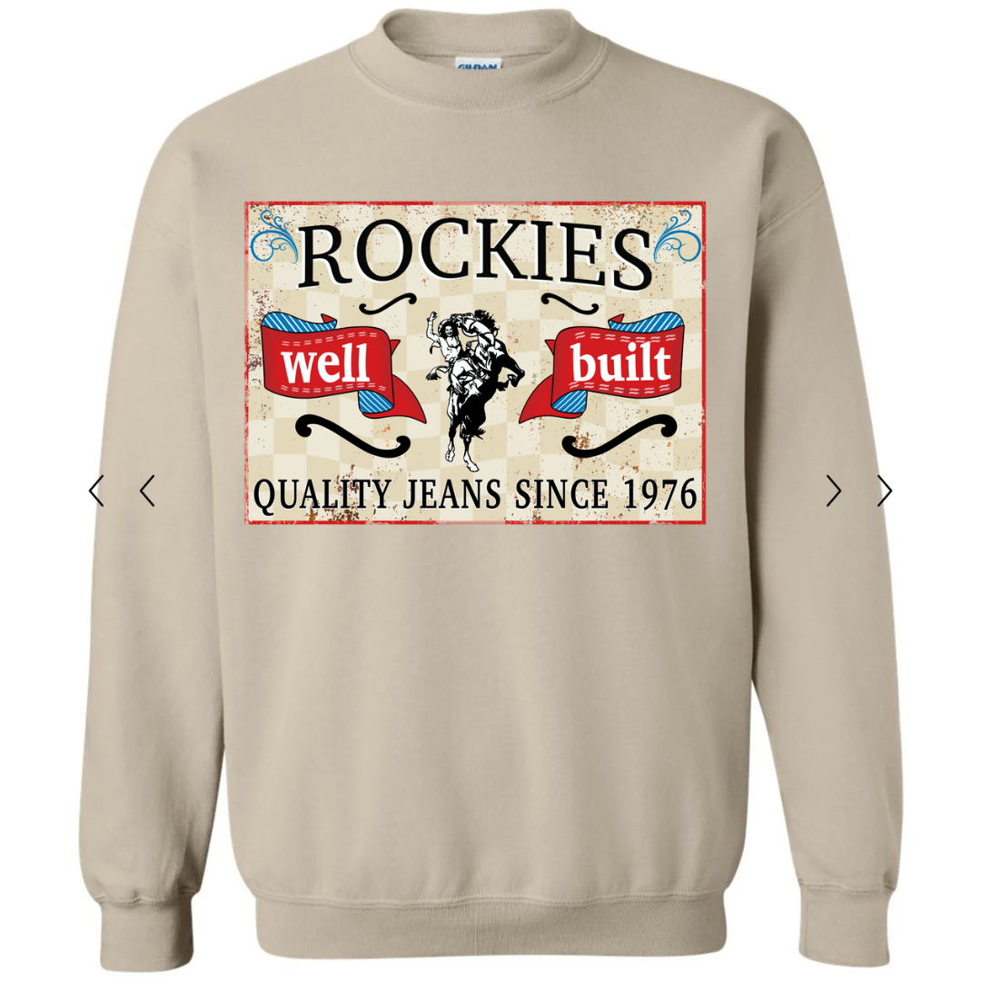 Vintage Rockies Crewneck