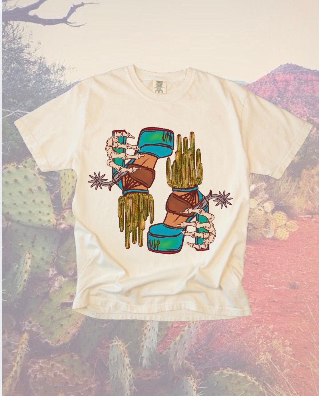 Ranch Girl Pumps Tee • 2 Colors