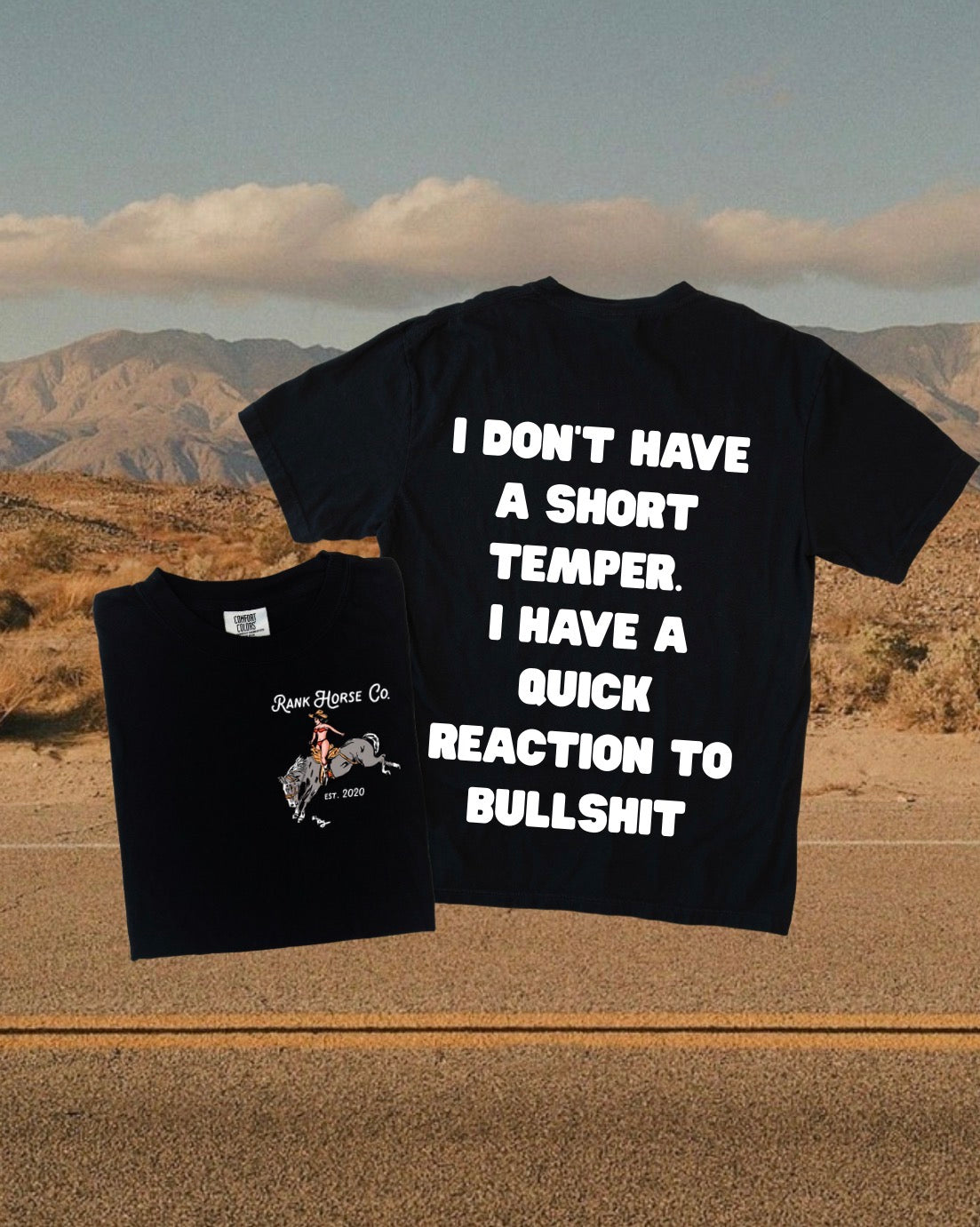 Short Temper Tee • PREORDER