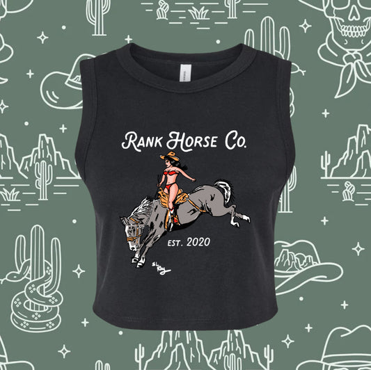 Rank Horse Co OG Logo Crop Tank