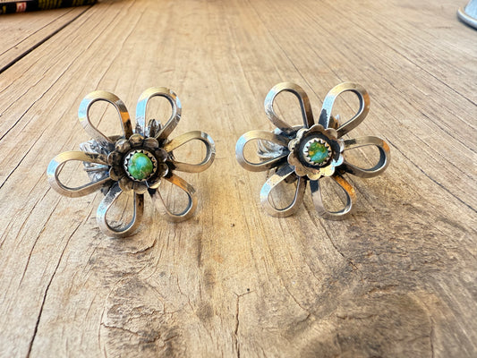 Christina Yazzie Sonoran Adjustable Flower Rings