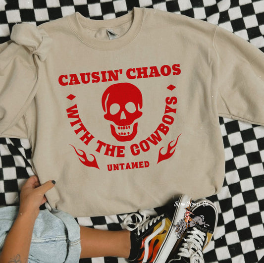 Causin Chaos Crewneck