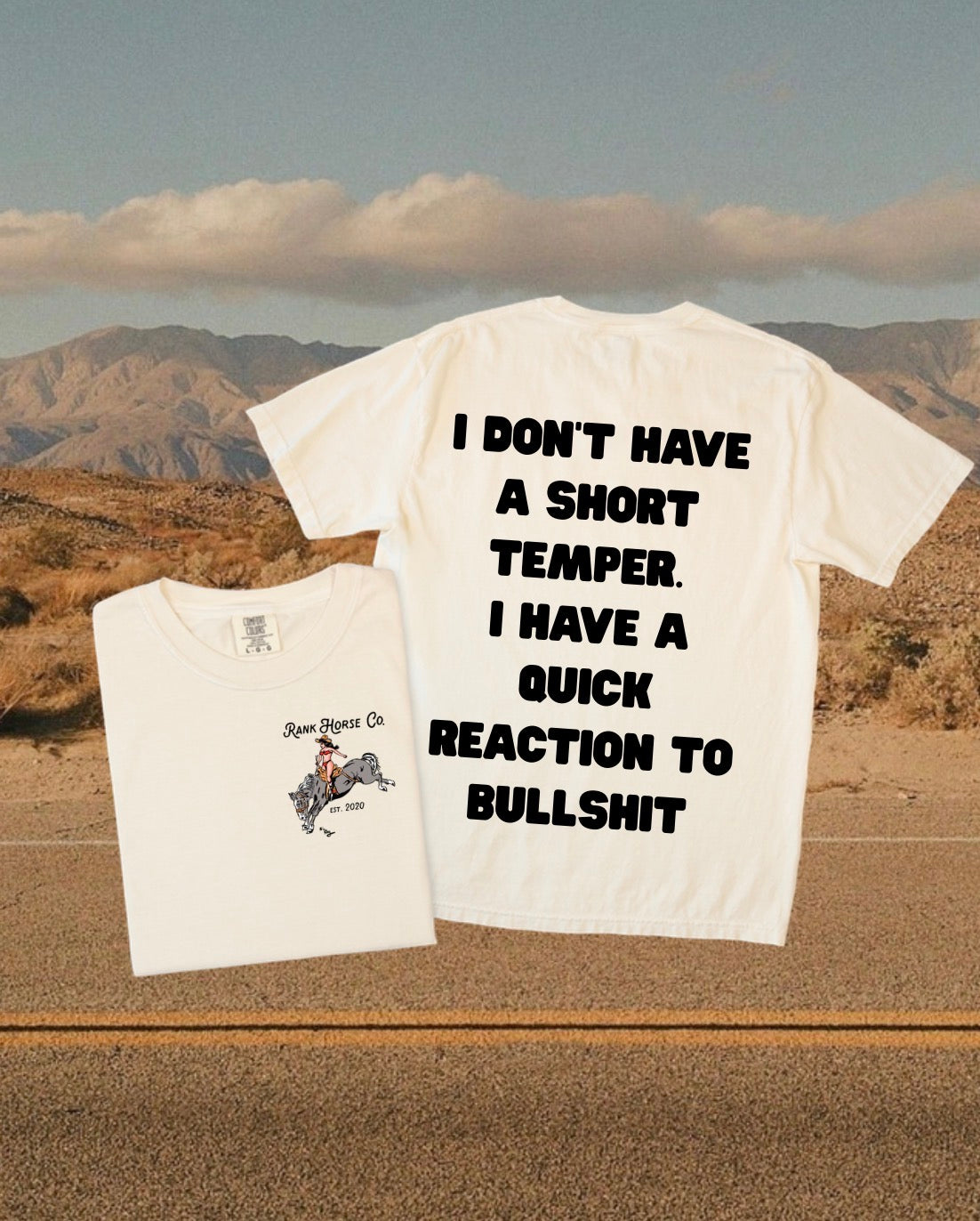 Short Temper Tee • PREORDER