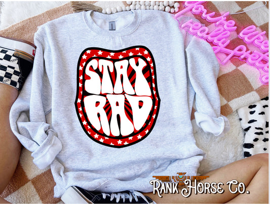 Stay Rad Crewneck