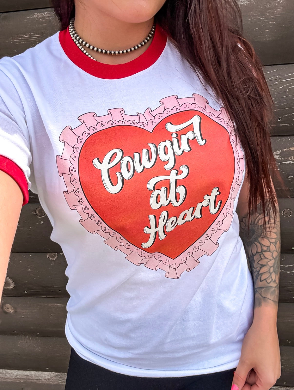 Cowgirl At Heart Tee