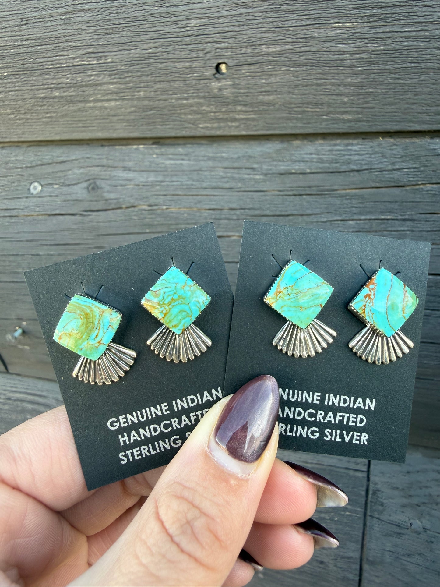 Royston Turquoise Studs