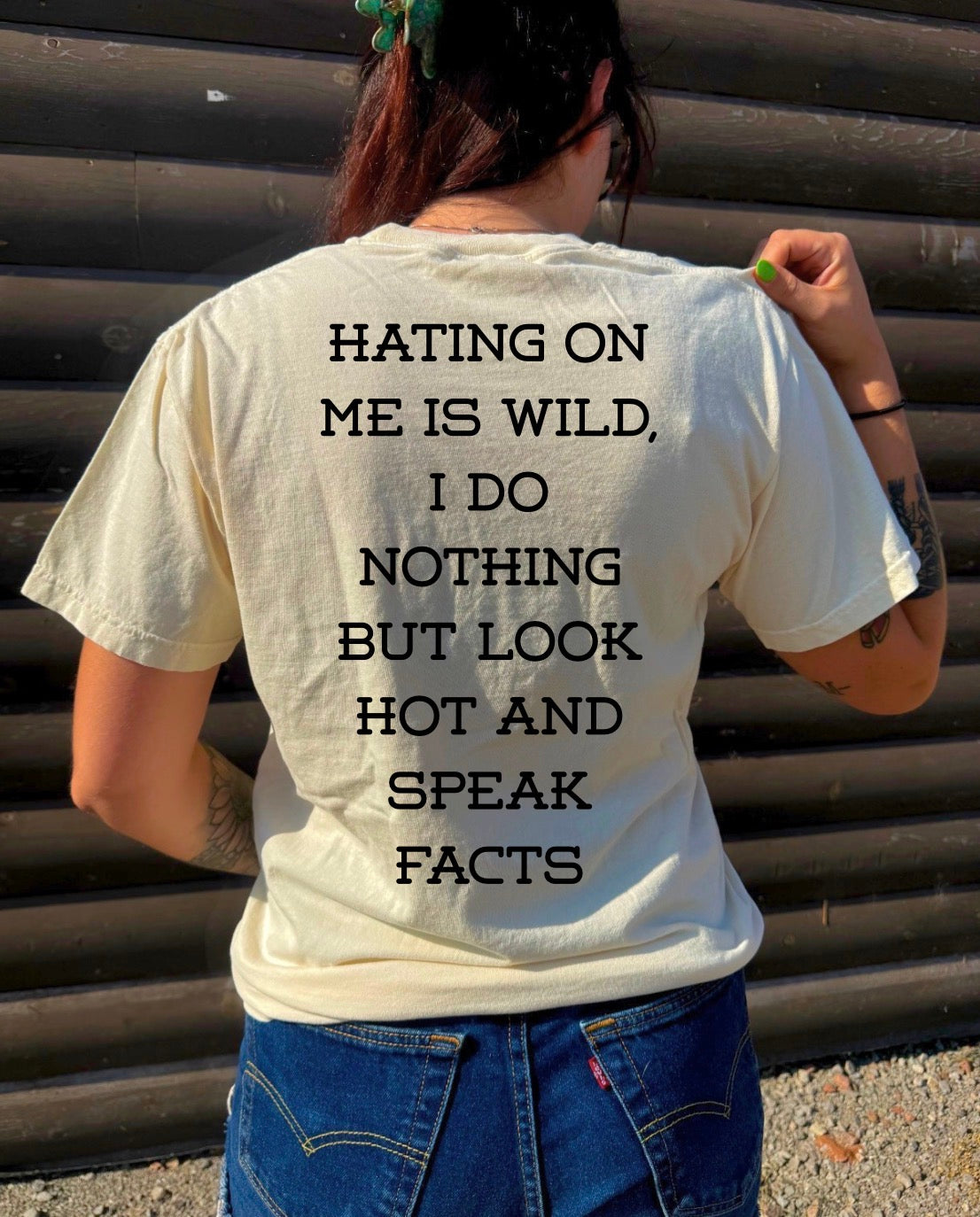 Speak Facts Tee • PREORDER