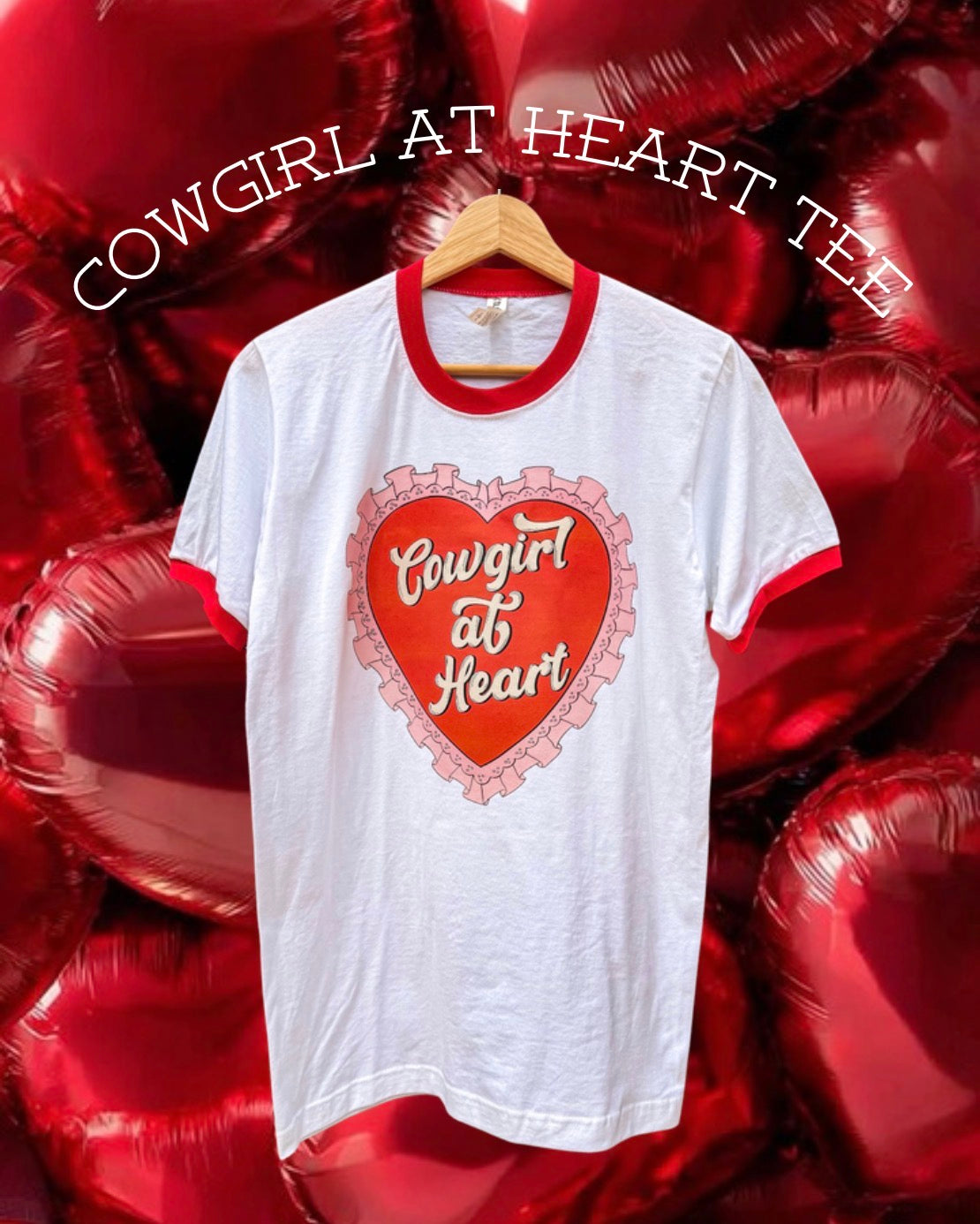 Cowgirl At Heart Tee