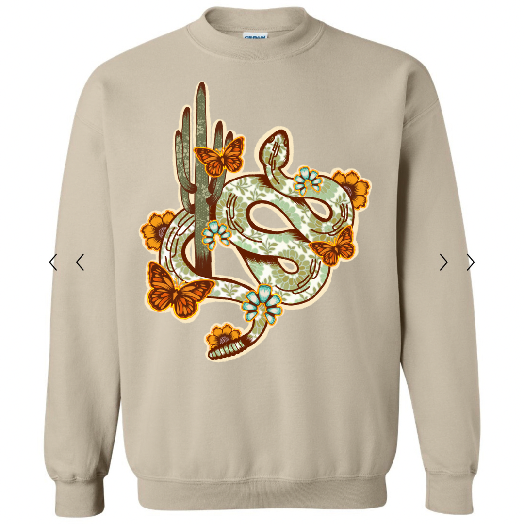 Desert Rattler Crewneck