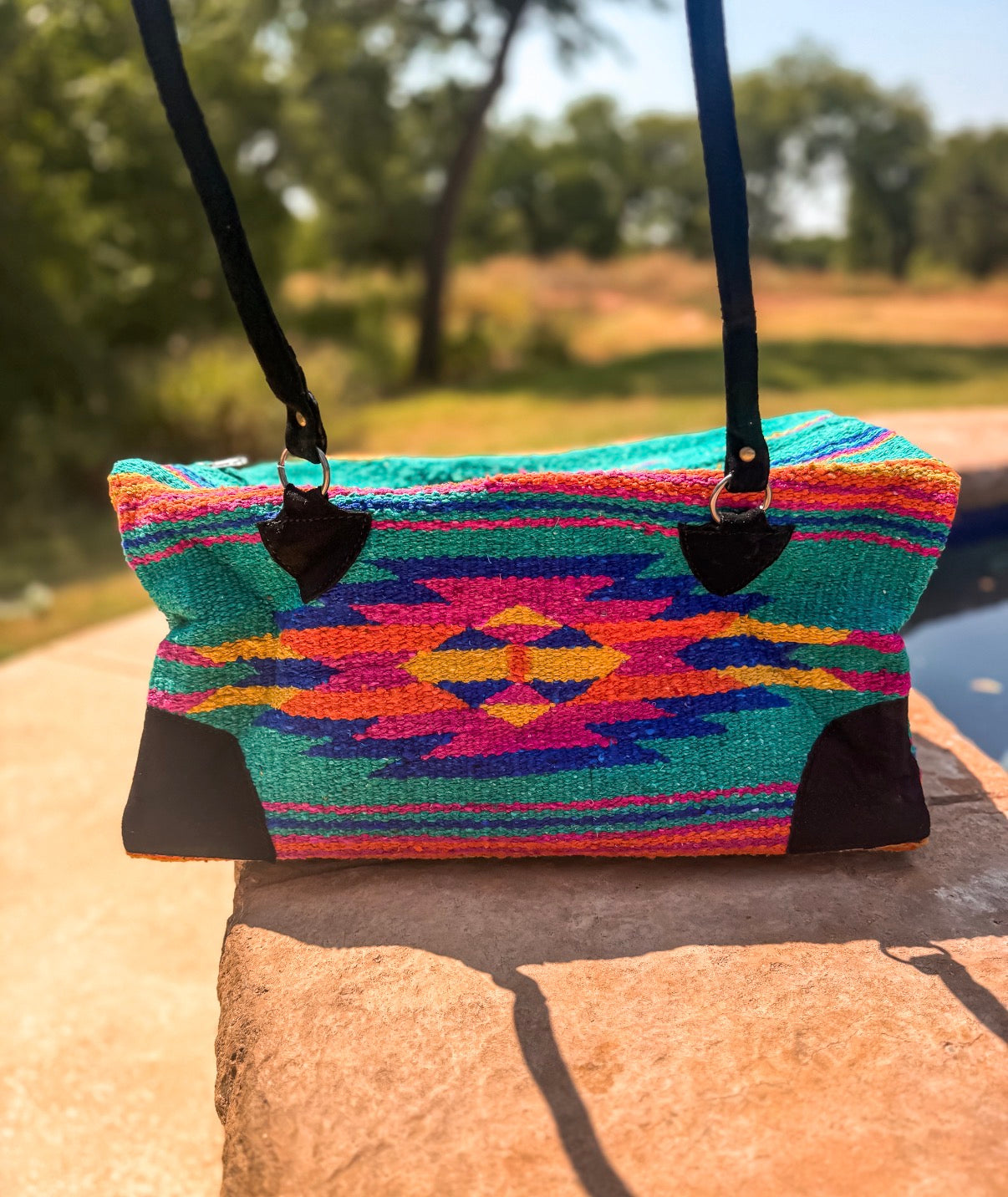 The Neon Sunset Duffle