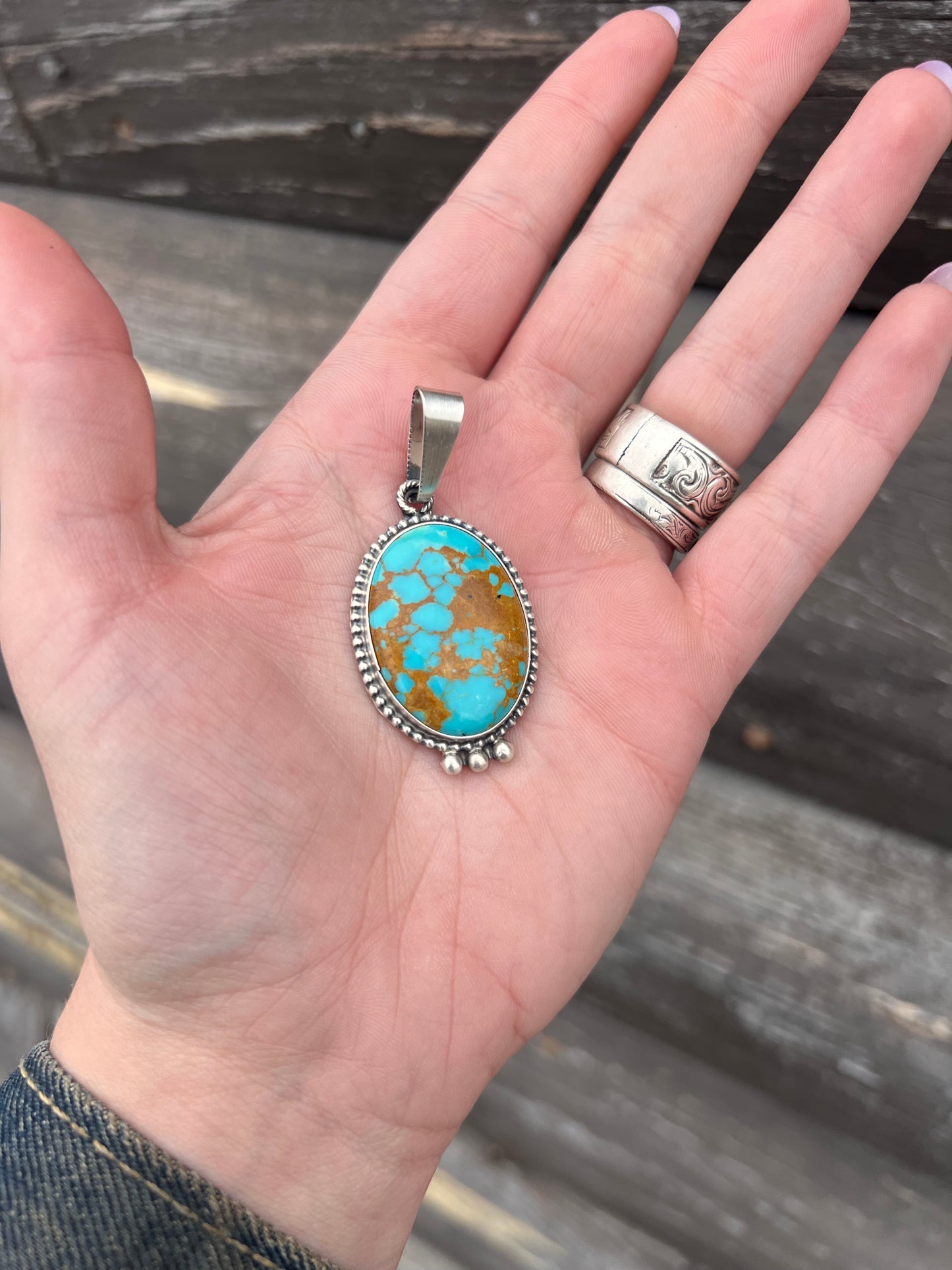 Jimmy Garcia Authentic Turquoise Pendant