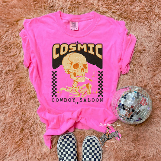 Cosmic Cowboy Saloon Tee