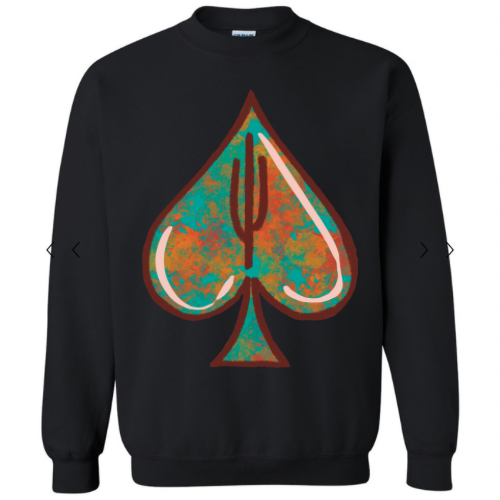 The Jewel Collection - Spade Crewneck