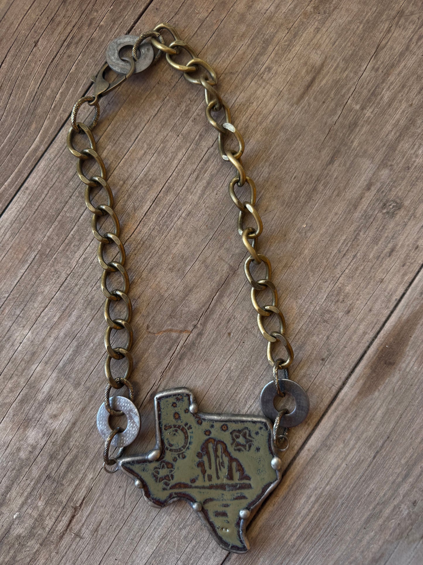 Art By Amy Texas Necklace
