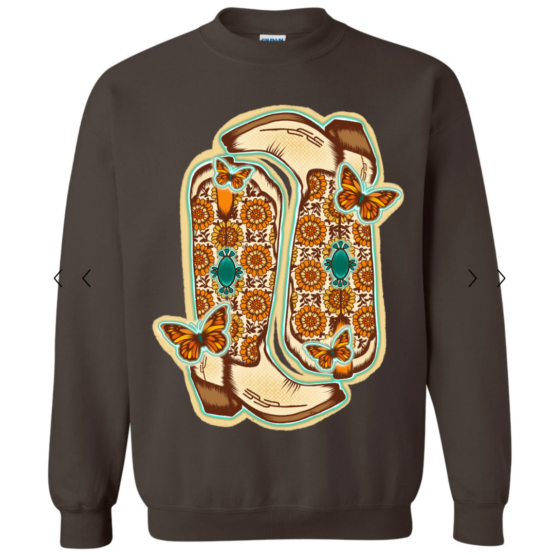 Groovy Babe Crewneck