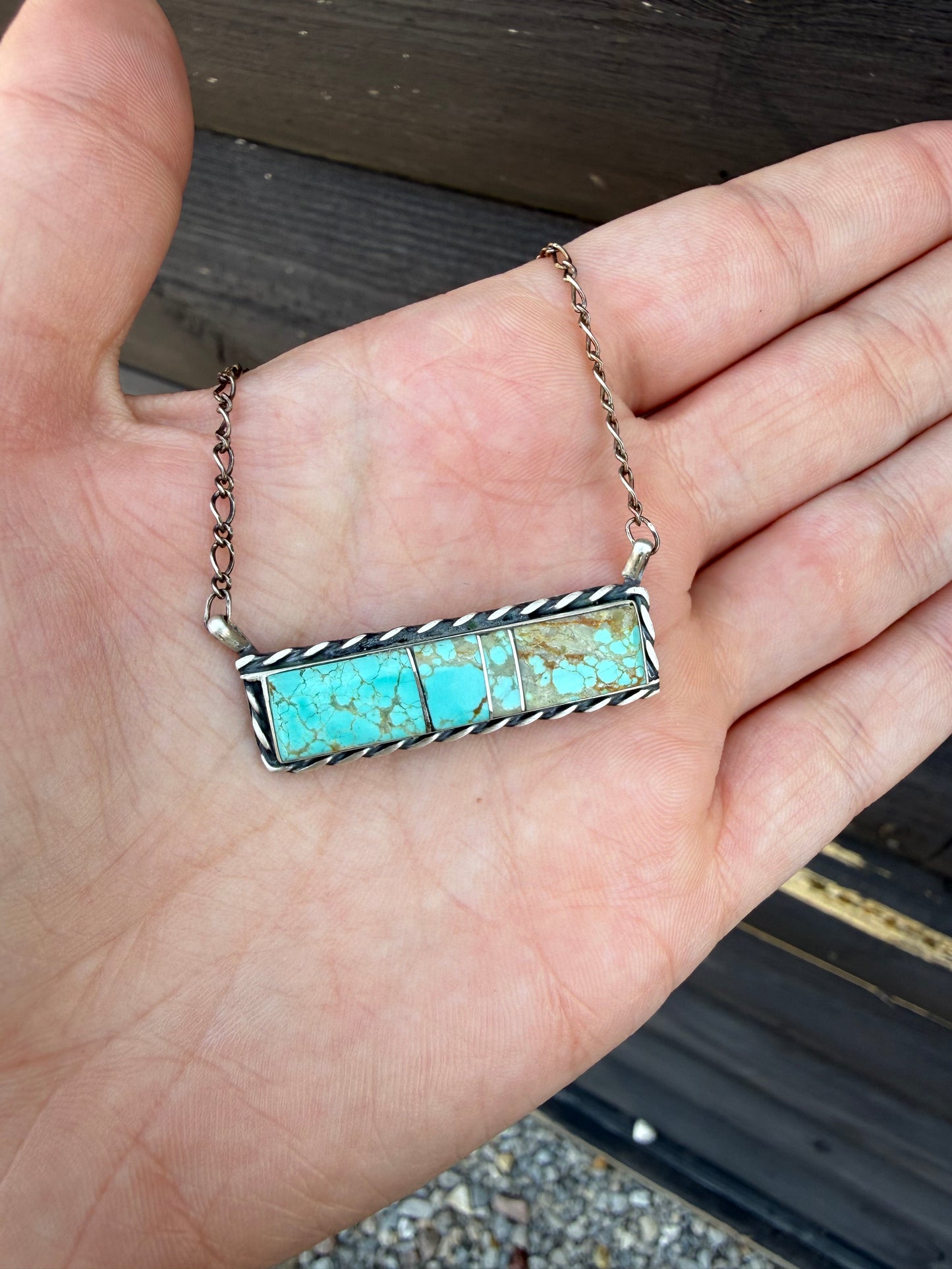 Steve Francisco 18” Mine 8 Bar Necklace