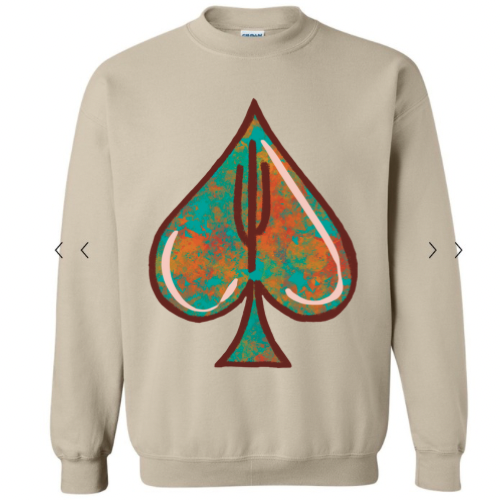 The Jewel Collection - Spade Crewneck