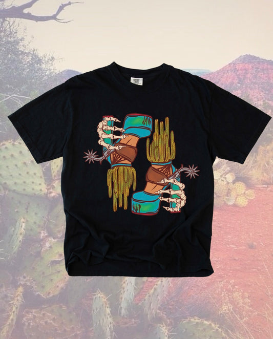 Ranch Girl Pumps Tee • 2 Colors