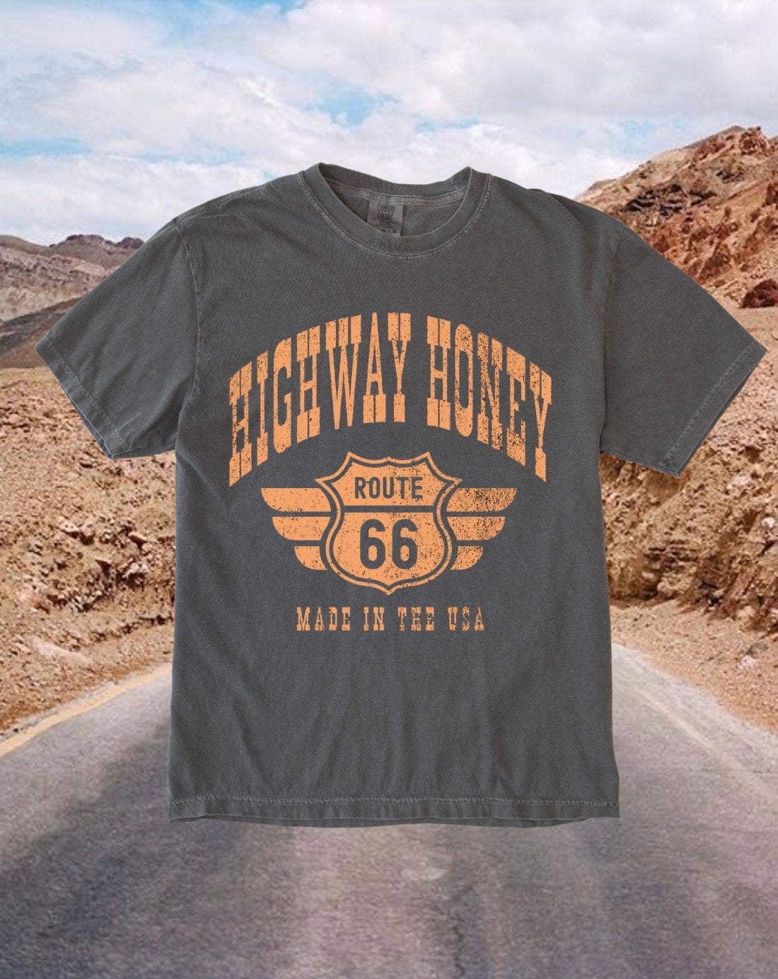 Highway Honey Tee • 2 Colors