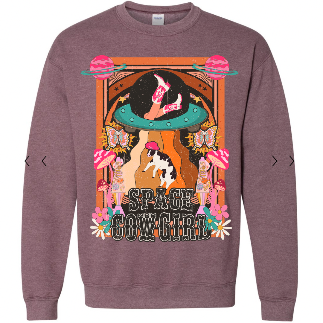 Space Cowgirl Crewneck